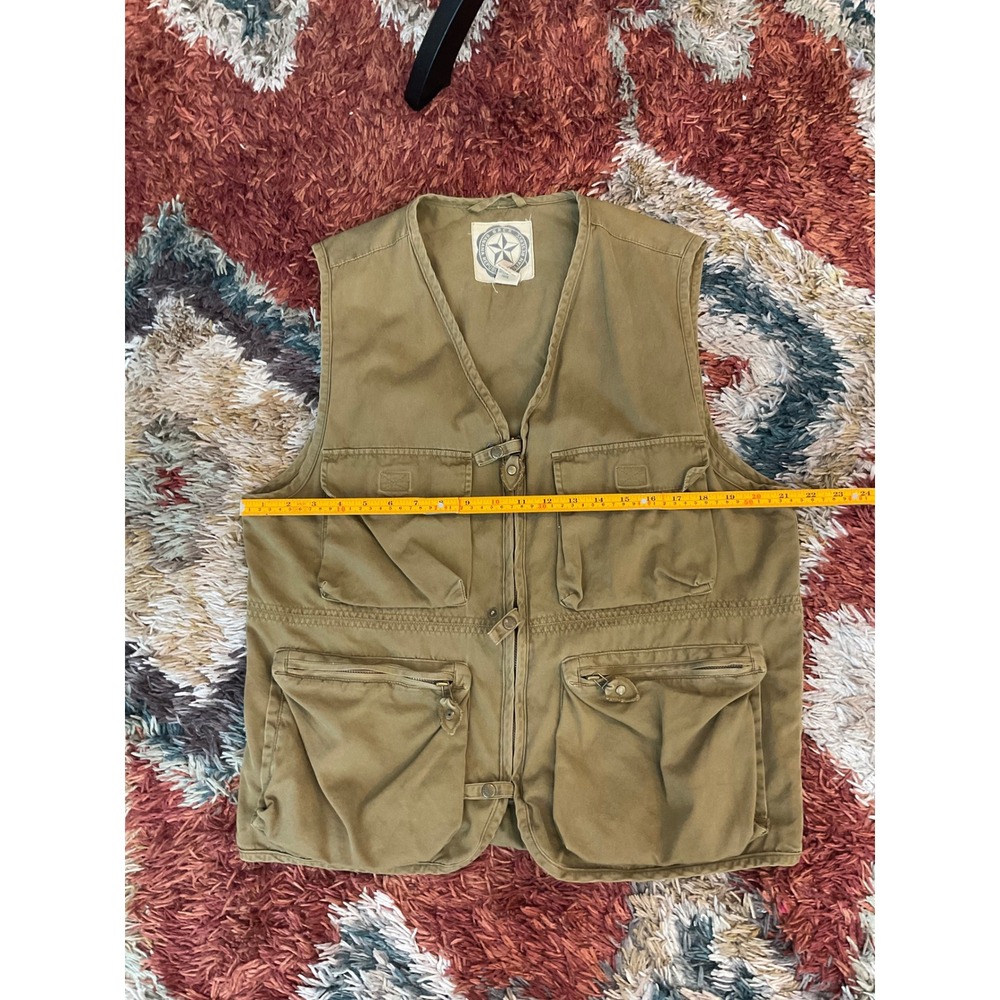 Vintage Banana Republic Civilian Reserve Safari Utility Vest Gorpcore Mens M - Picture 6 of 7